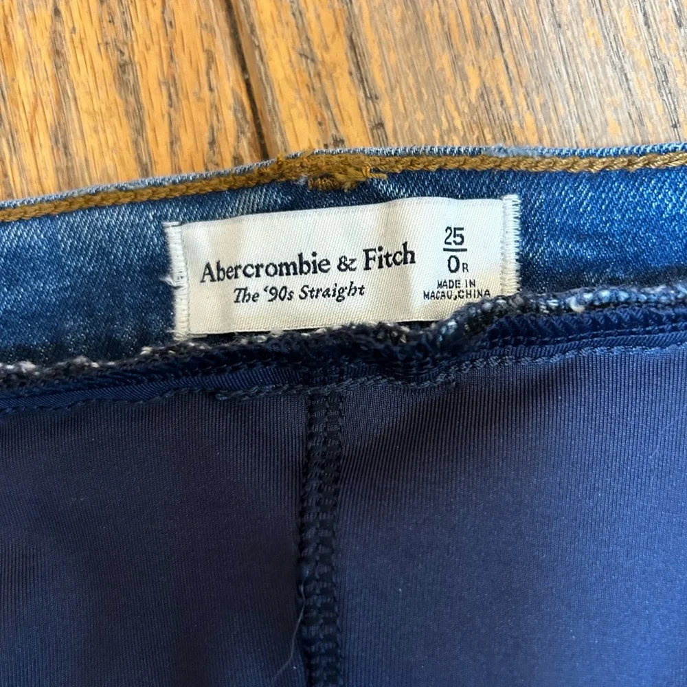 Abercrombie & Fitch Maternity 90s Straight Leg Jeans - Picture 2 of 3
